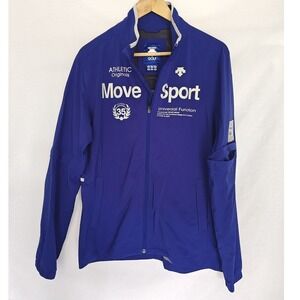 Descente Golf Rain Jacket Seam Sealed DGMRJH01W Convertible Sleeves Japanese M